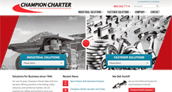 Desktop Screenshot of champion-charter.com